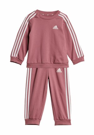 adidas Performance JOG SET - Tuta - preloved crimson   white
