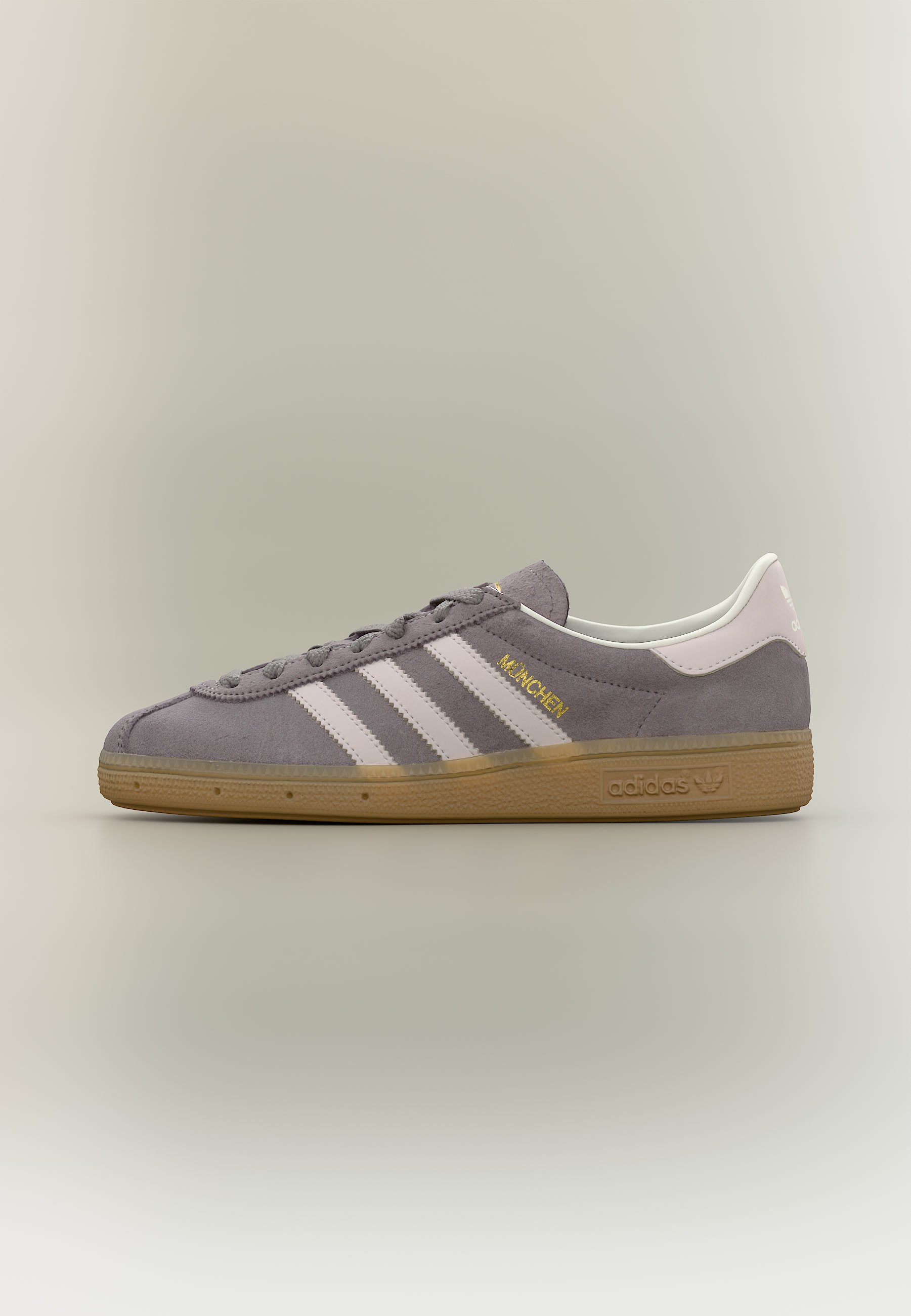 adidas Originals MUENCHEN - Trainers - taupe oxide/ice purple/orbit  grey/blue-grey - Zalando.ie