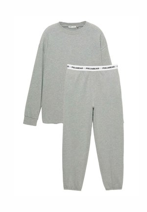LOGO ELASTICATED WAIST SET - Set lenjerie de noapte - grey