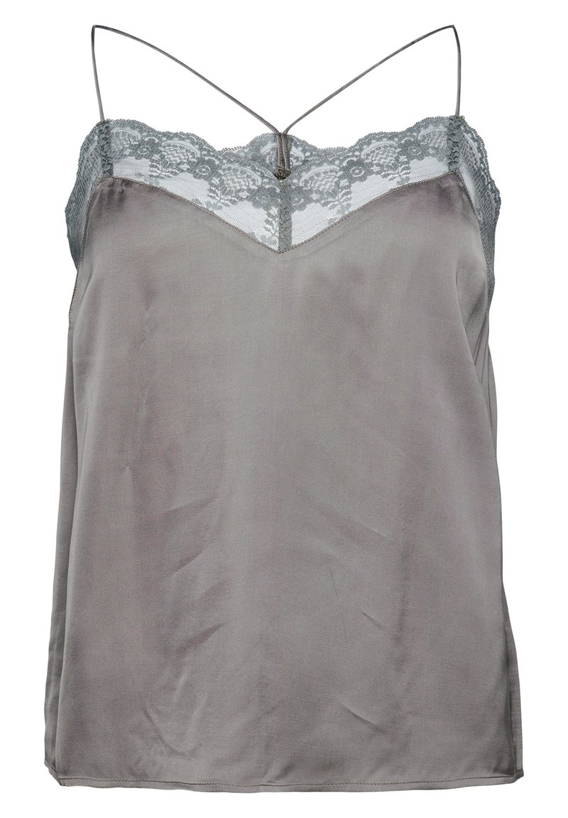 Superdry & Co Top grijs Superdry & Co Top grijs