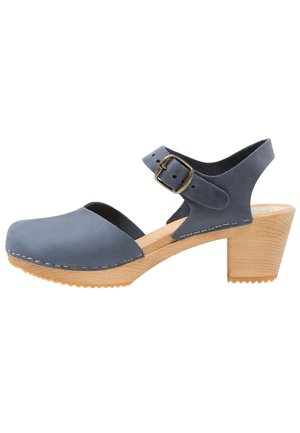 Moheda Toffeln Træsko - dark blue