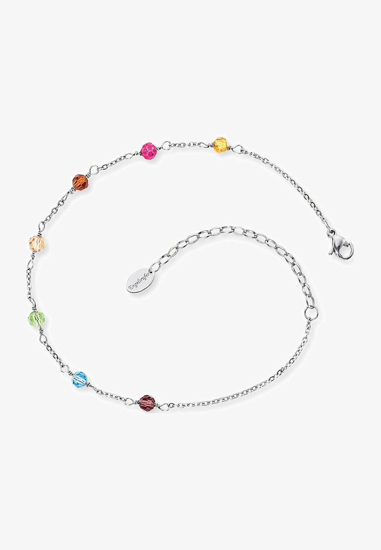 Engelsrufer ENGELSRUFER GLAS - Fußkettchen - silberfarben