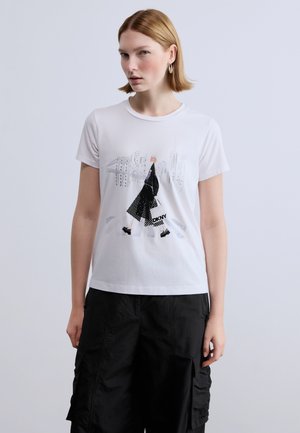 CROSSWALK CONVERSATIONAL - T-shirts print - white