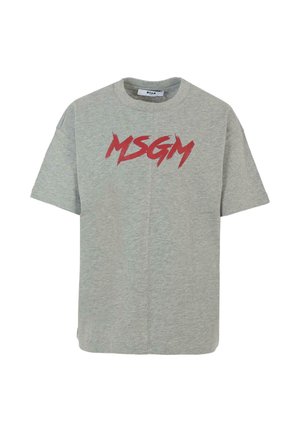 MSGM A MANICA CORTA - T-shirt imprimé - grey