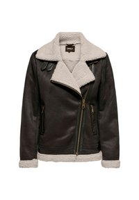 ONLNEWDIANA AVIATOR - Jakna iz umetnega usnja - chocolate torte