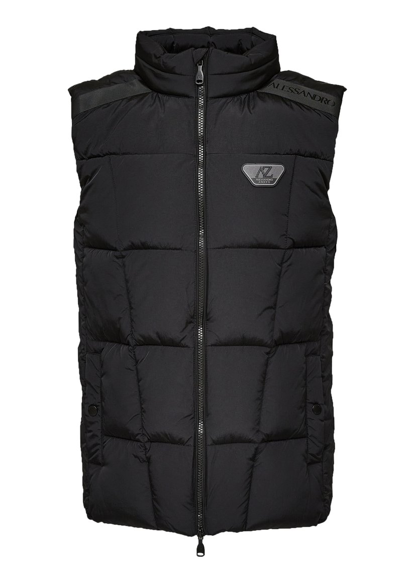 Alessandro Zavetti Bodywarmer zwart Alessandro Zavetti Bodywarmer zwart