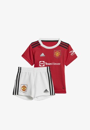 adidas Performance, MANCHESTER UNITED THUISTENUE - Kurze Sporthose - red