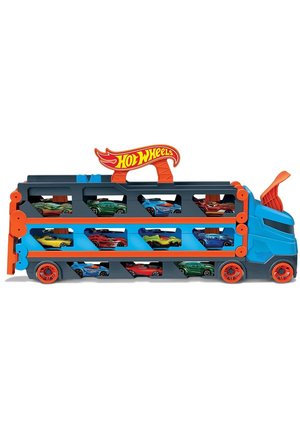 2-IN-1 RENNBAHN-TRANSPORTER - Spielzeugauto - rot