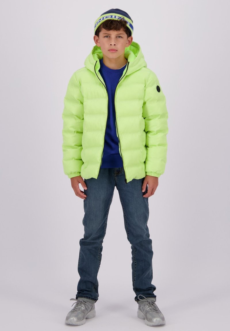 Neon Green Neon GrÃ¼ne Winterjacke Vingino TION Winterjacke Key