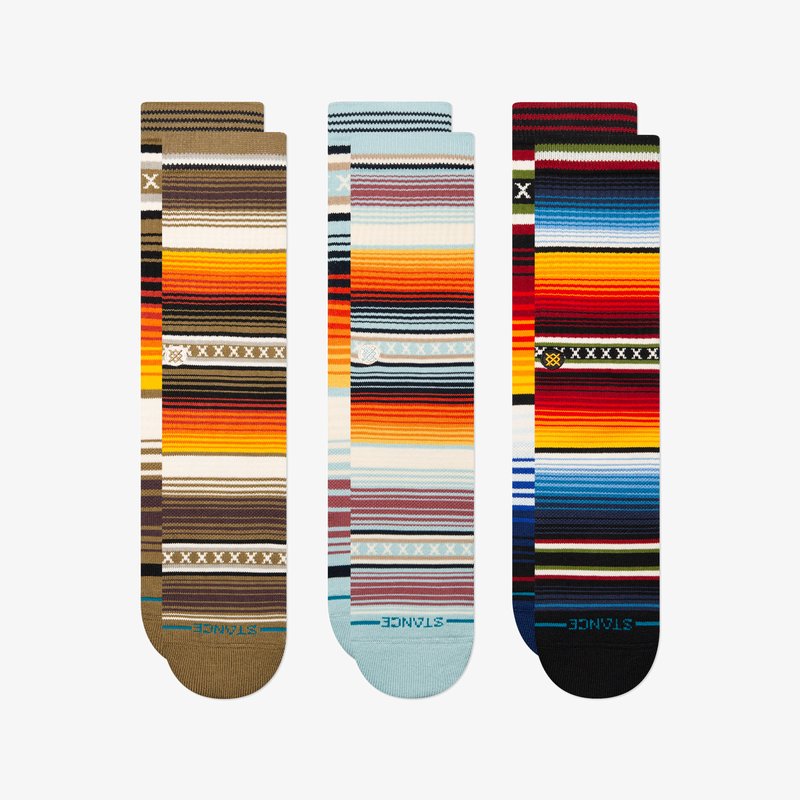 Stance CURREN UNISEX 3 PACK - Calcetines - multi