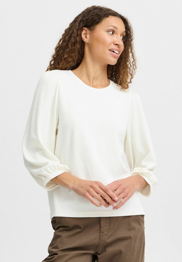 PZJANE 3/4 SLEEVE - Bluse - cloud dancer