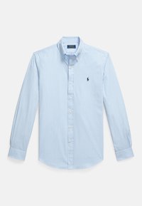 CUSTOM FIT STRIPED STRETCH POPLIN SHIRT - Krekls - austin blue/white