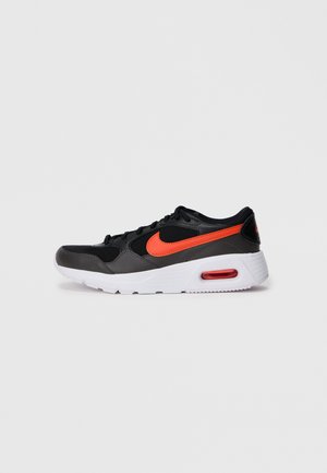 AIR MAX UNISEX - Baskets basses - black/team orange/medium ash