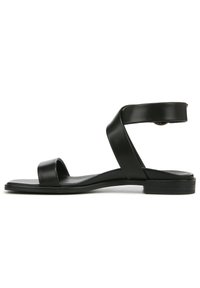 Unselected, black leather