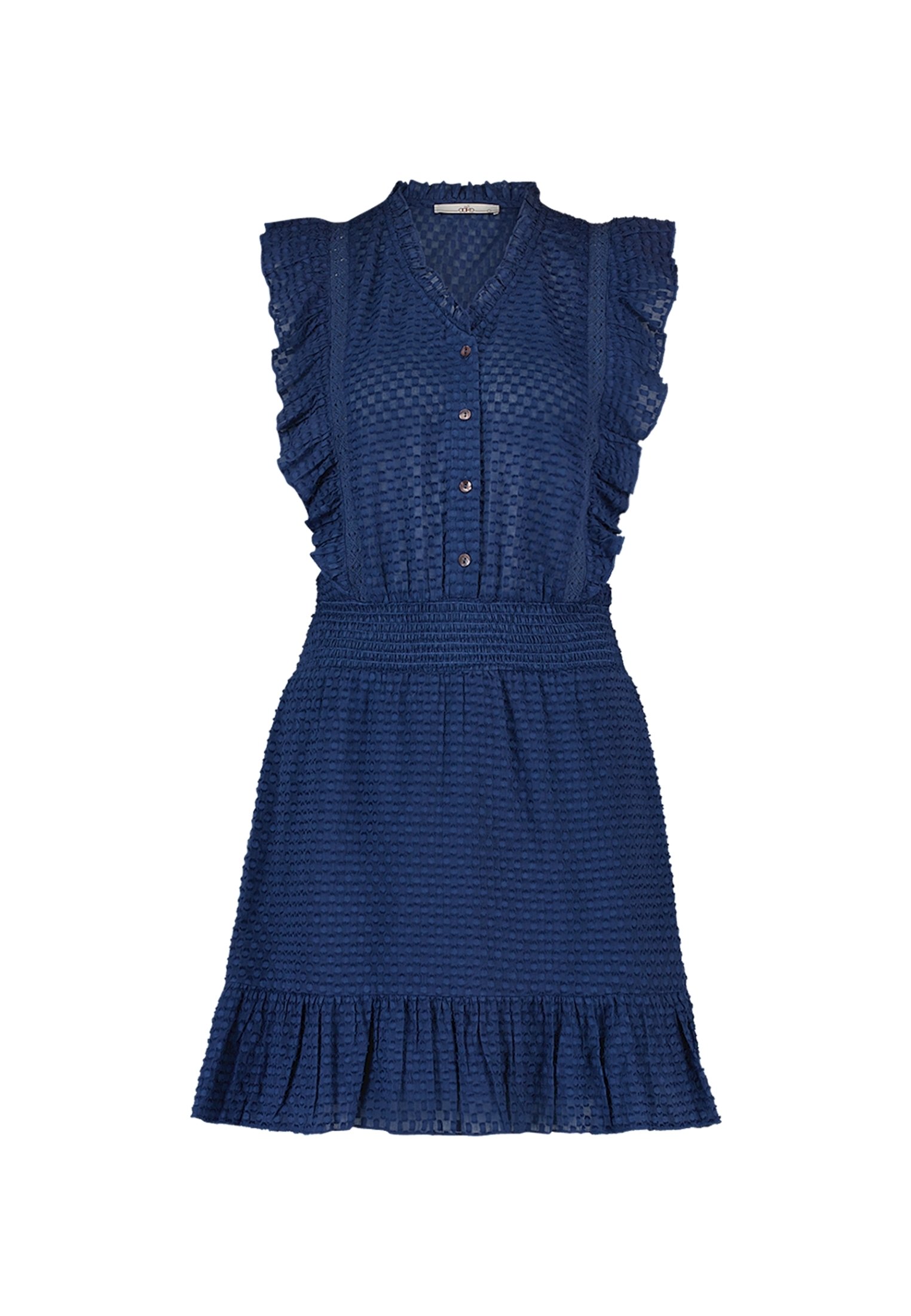 Aaiko FAJENNE DOTS CO - Gebreide jurk - cardinal blue/blauw - Zalando.nl