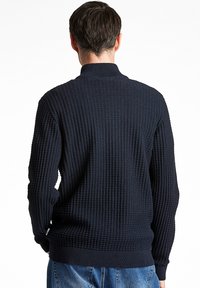 Lindbergh STRUCTURE  - Cardigan - navy mel