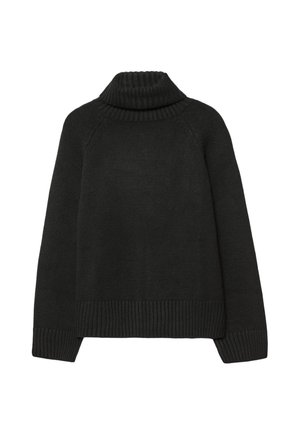 HIGH NECK - Pullover - black
