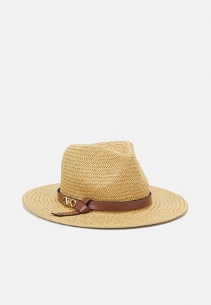 HAT WITH BELTED BAND - Pălărie - dark camel