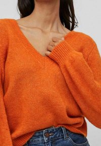VILA Pullover - orange