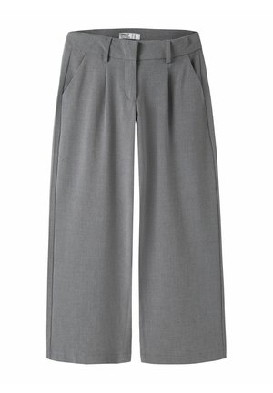 Name it, TROUSERS LOOSE FIT - Pantalon classique - grey melange