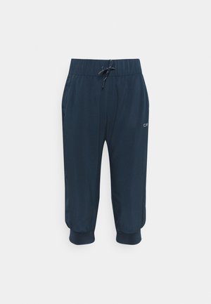 WOMAN PANT 3/4 - 3/4 sportovní kalhoty - blue