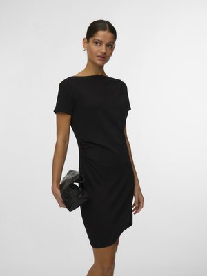 Vero Moda VMMILLE - Rochie din jerseu - black