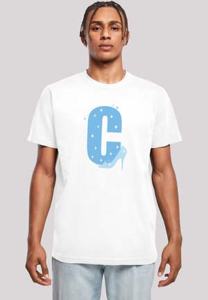 DISNEY ALPHABET C IS FOR CINDERELLA  - T-shirts med print - white