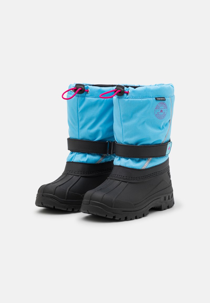 turquoise winter boots