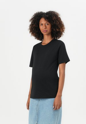 OLMONLY LIFE 2 PACK - T-shirts - black