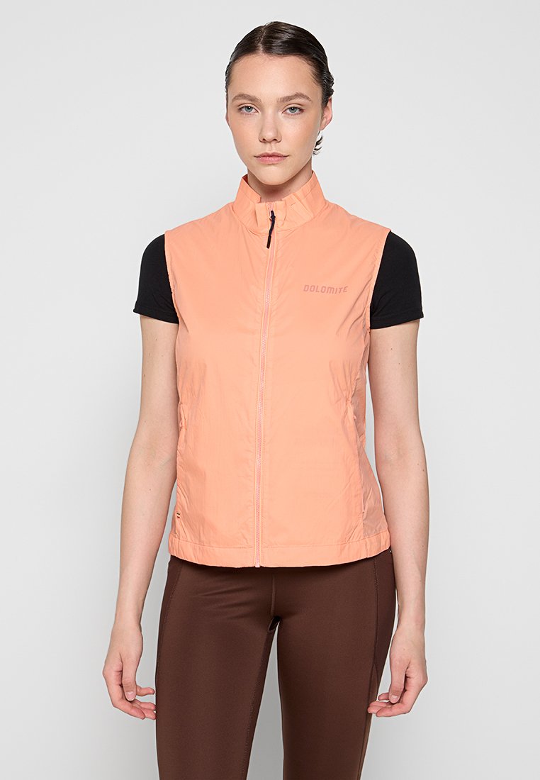 Dolomite Bodywarmer abrikoos