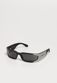 Arnette SMAZE UNISEX - Zonnebril - matte black/silver-coloured
