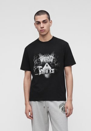 Wasted Paris, HAUNTED UNISEX - Тениска с щампа - black