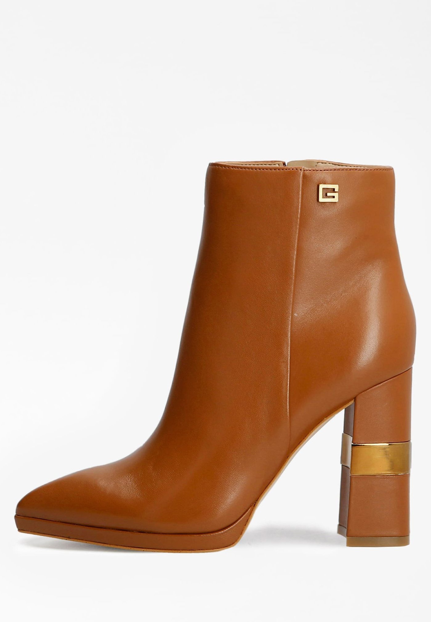 Guess Enkellaarsjes met hoge hak - braun/Bruin - Zalando.nl