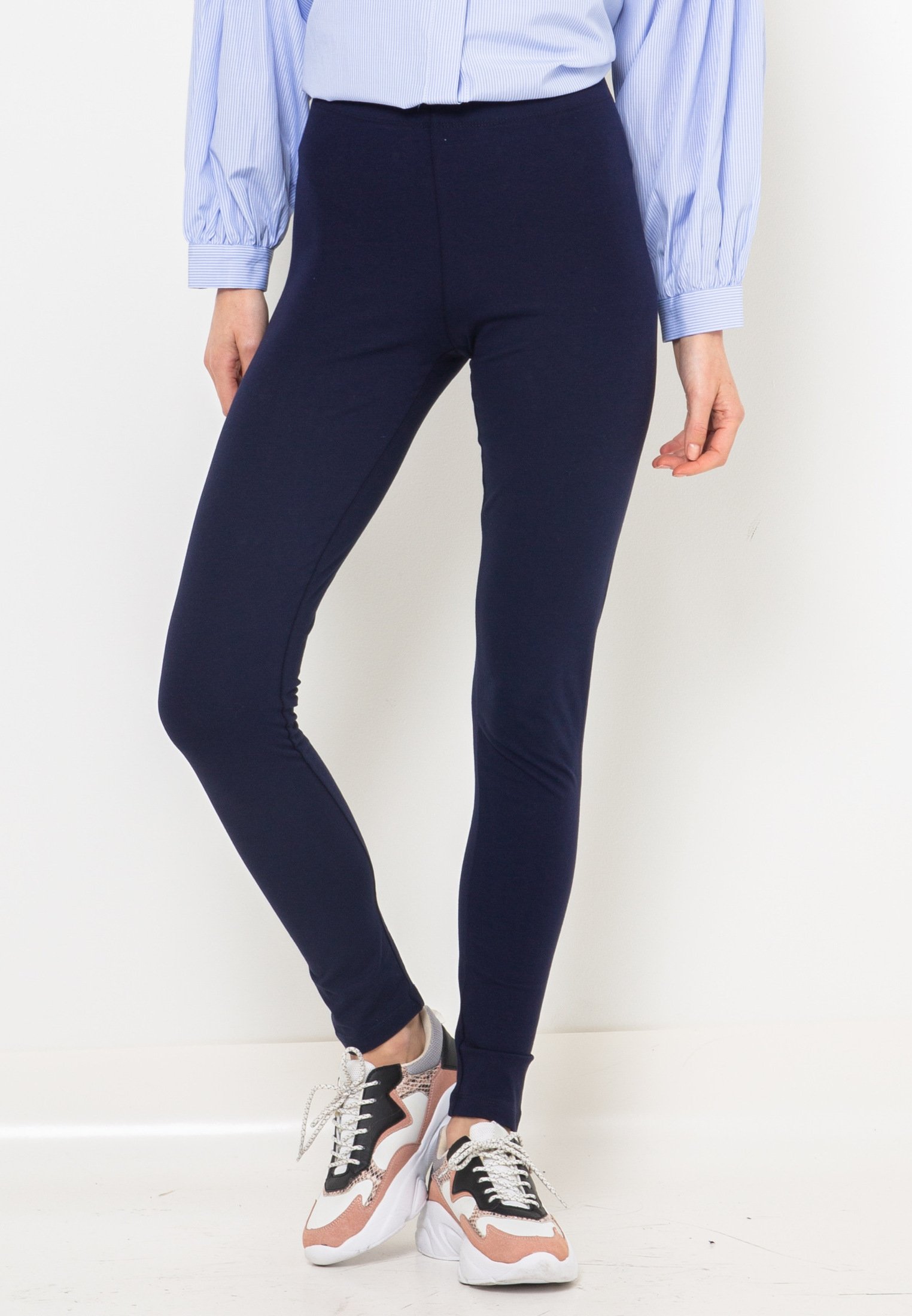 legging bleu marine camaieu