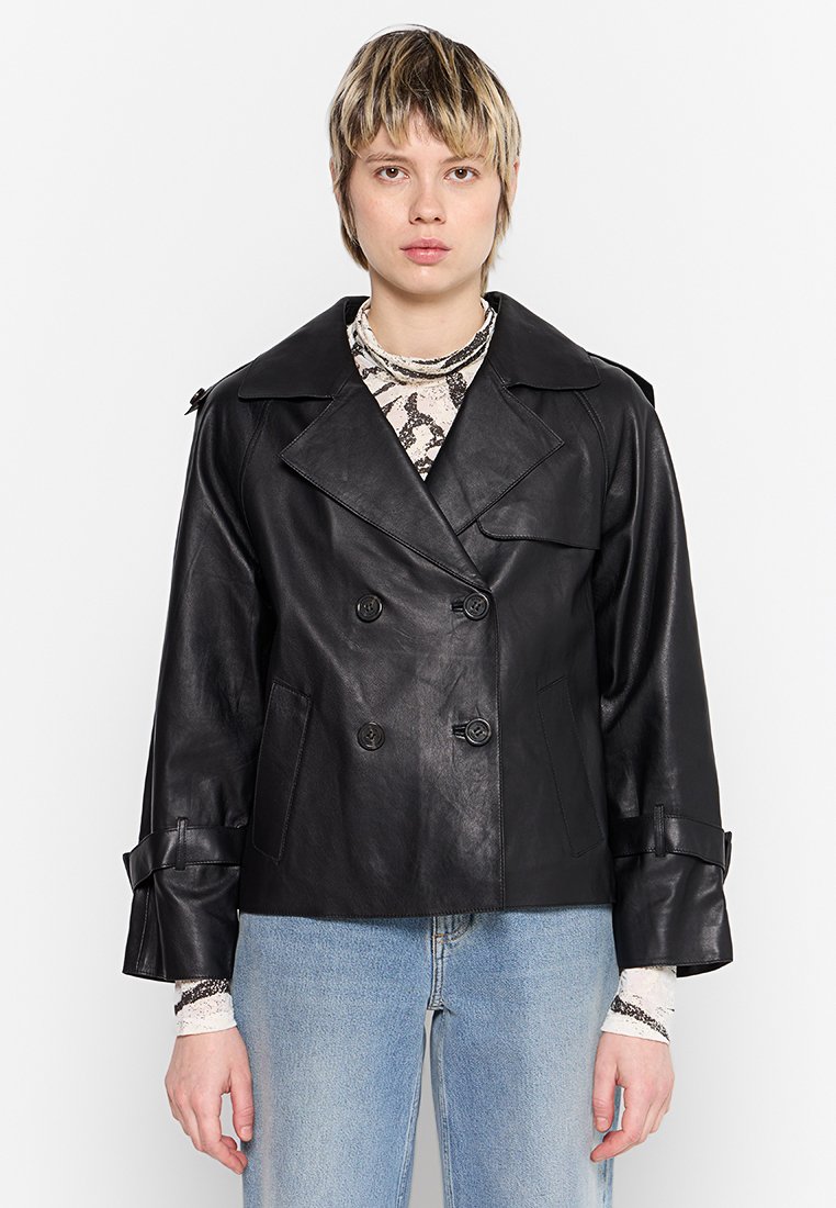 Oakwood Leren jas zwart Oakwood Leren jas zwart