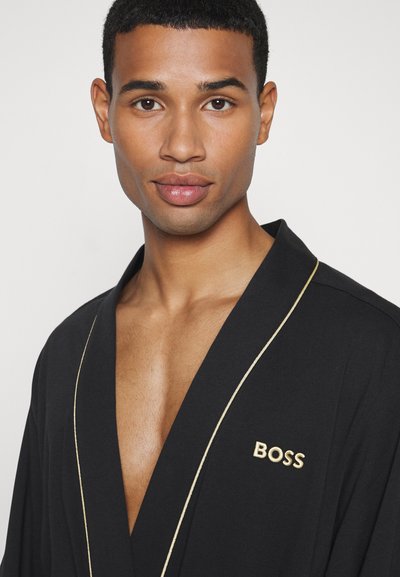 BOSS XMAS KIMONO - Peignoir - black
