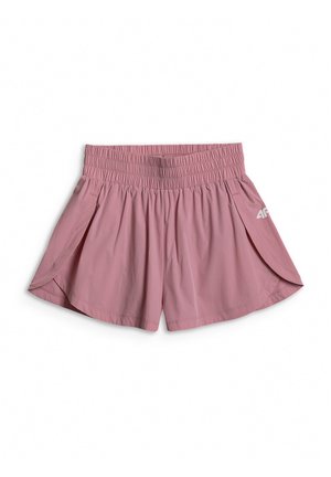 4F, 4F SPODENKI TRENINGOWE SZYBKOSCHNĄCE DAMSKIE - CZARNE S - Short de sport - light pink
