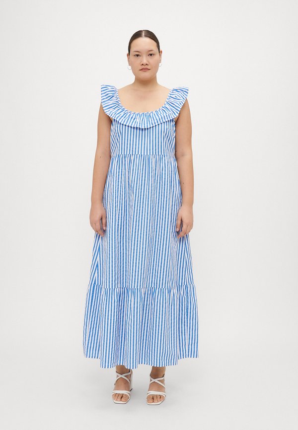VMCJARLOTTE RUFFLE ANCLE DRESS - Maxi dress