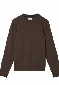 Unselected, chocolate brown