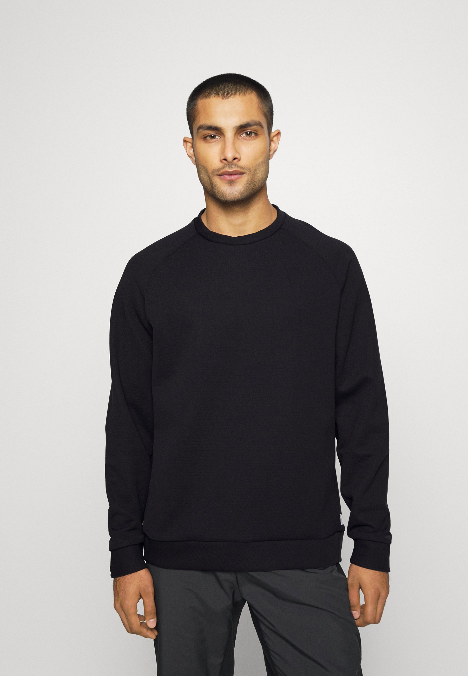 Houdini MONO AIR CREW - Sweatshirt - true black/black - Zalando