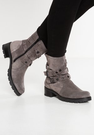 Cowboy- / bikerstøvlette - grey