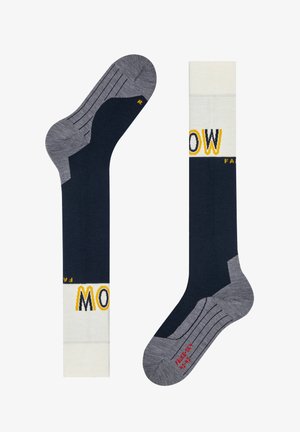 FALKE SK4 SKIING LIGHT CUSHIONING - Kniestrümpfe - marine