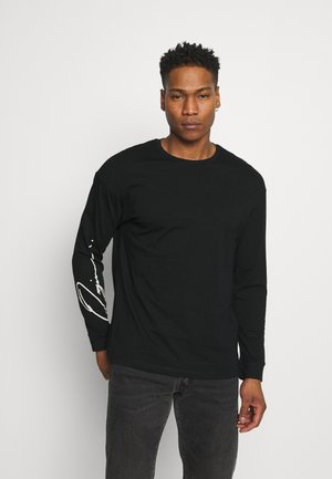 JORSCRIPTT TEE CREW NECK - Långärmad tröja - black