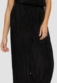 s.Oliver WIDE LEG - Trousers - schwarz