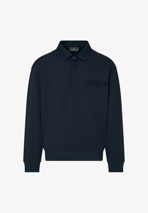 LIU JO, LIU JO SWEATSHIRT WITH COLLAR - Sweatshirt - dark blue