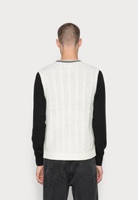 Jack & Jones Stickad tröja - white