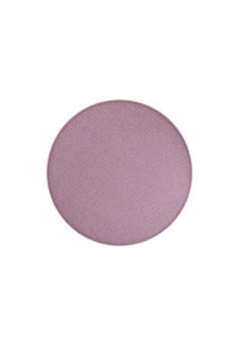 Panneau d'ombre à paupières rond dans une teinte violet doux, texture lisse, avec une finition mate. Design compact adapté pour l'application de maquillage.