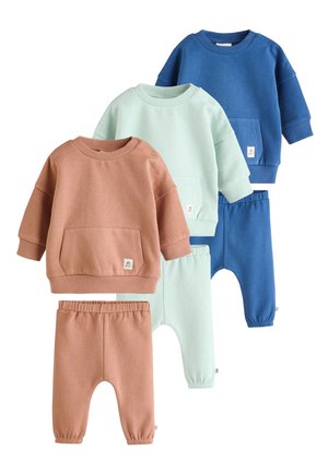 REGULAR FIT - JOGGERS SET 3 PACK - Tepláková súprava - minerals