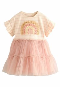 Next REGULAR FIT-SHORT SLEEVE - Koktel haljina / svečana haljina - pink rainbow
