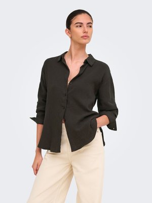 JDY, LANGARM  JDYTHEIS - Hemdbluse - chocolate torte
